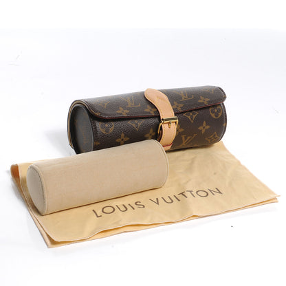 Louis Vuitton Monogram 3 Watch Travel Case 4 of 7