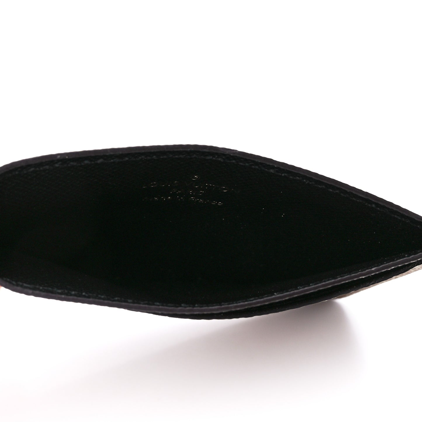 Reverse Monogram Side Up Card Holder