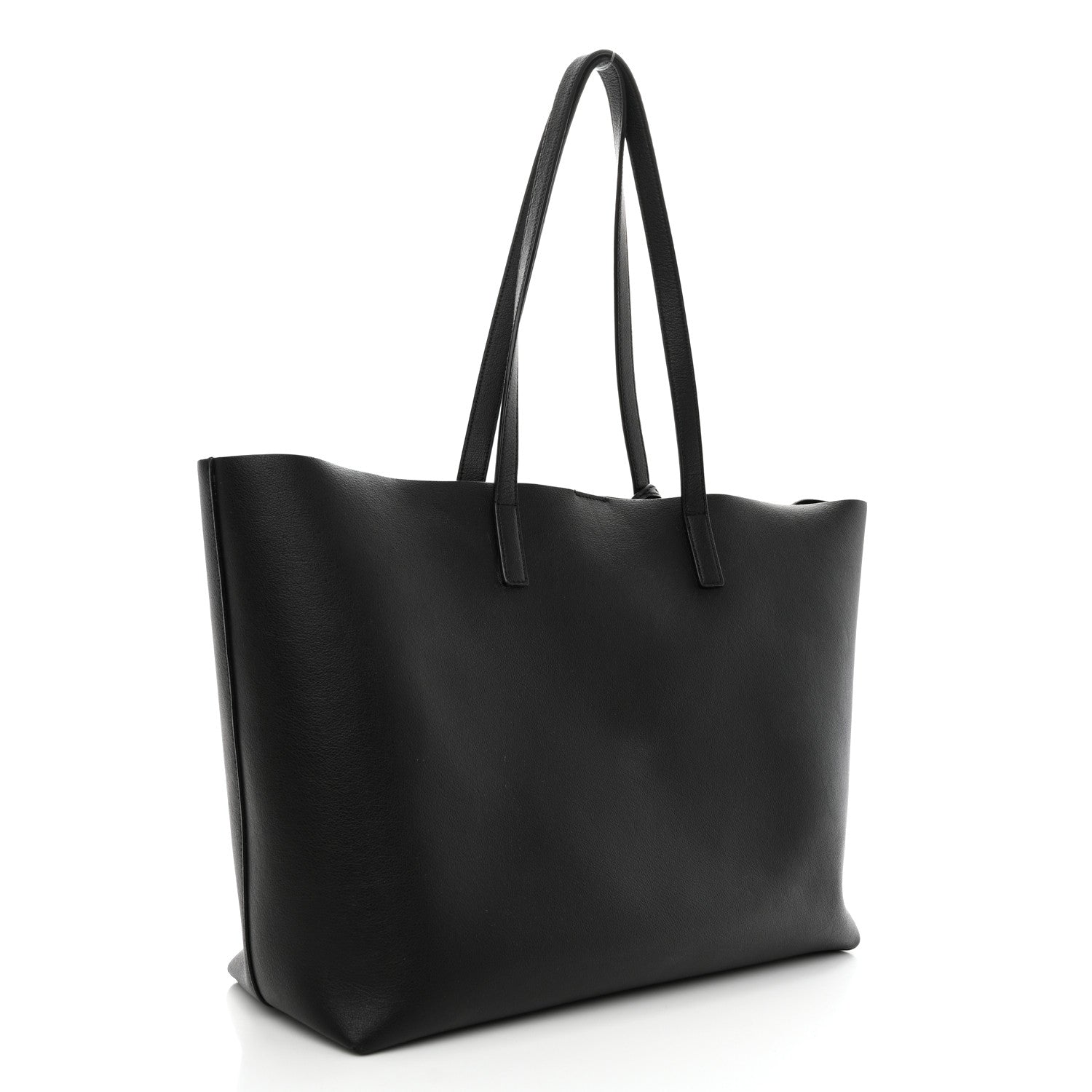 Saint Laurent Calfskin Large Shopping Tote Black 4 of 11