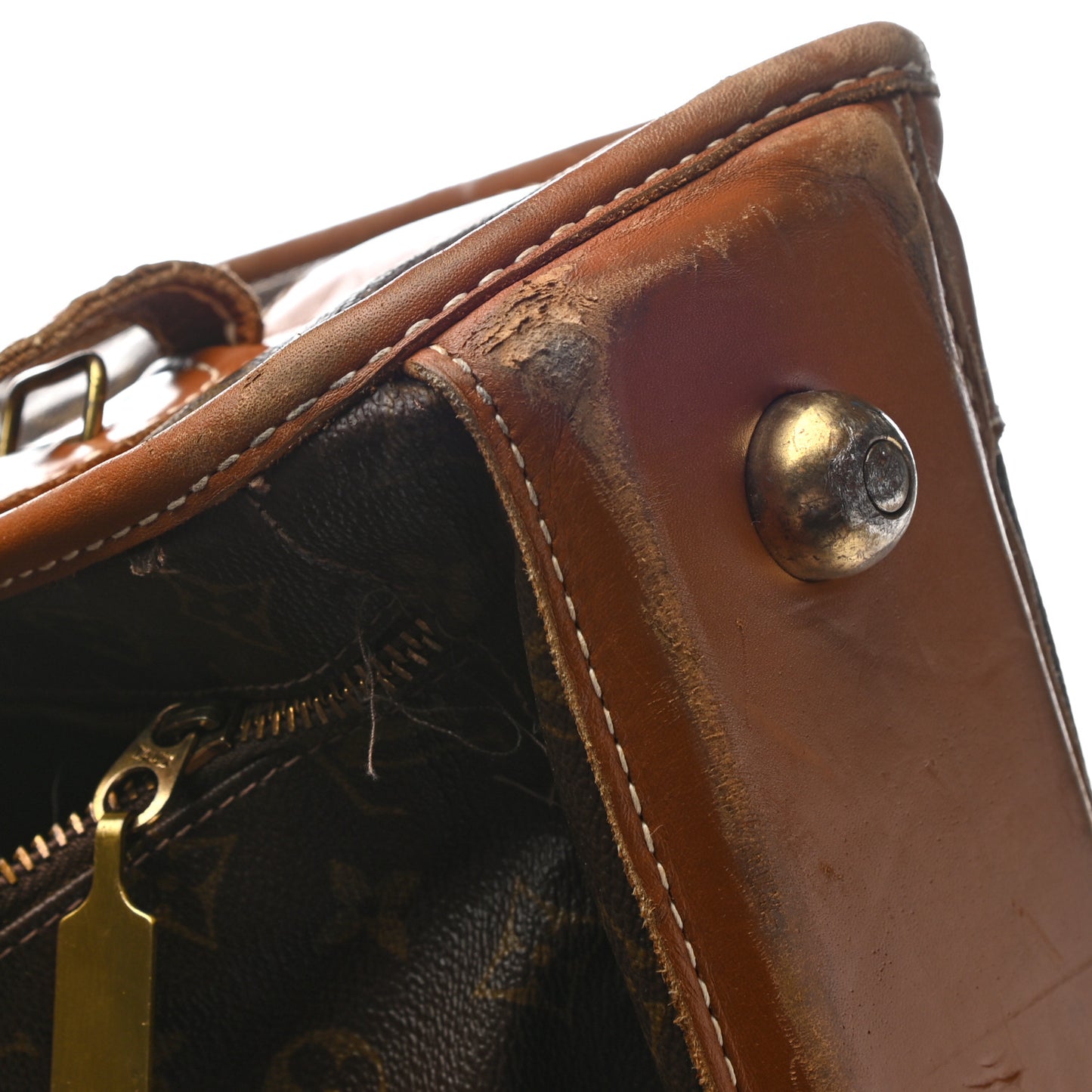 French Company Monogram Garment Bag