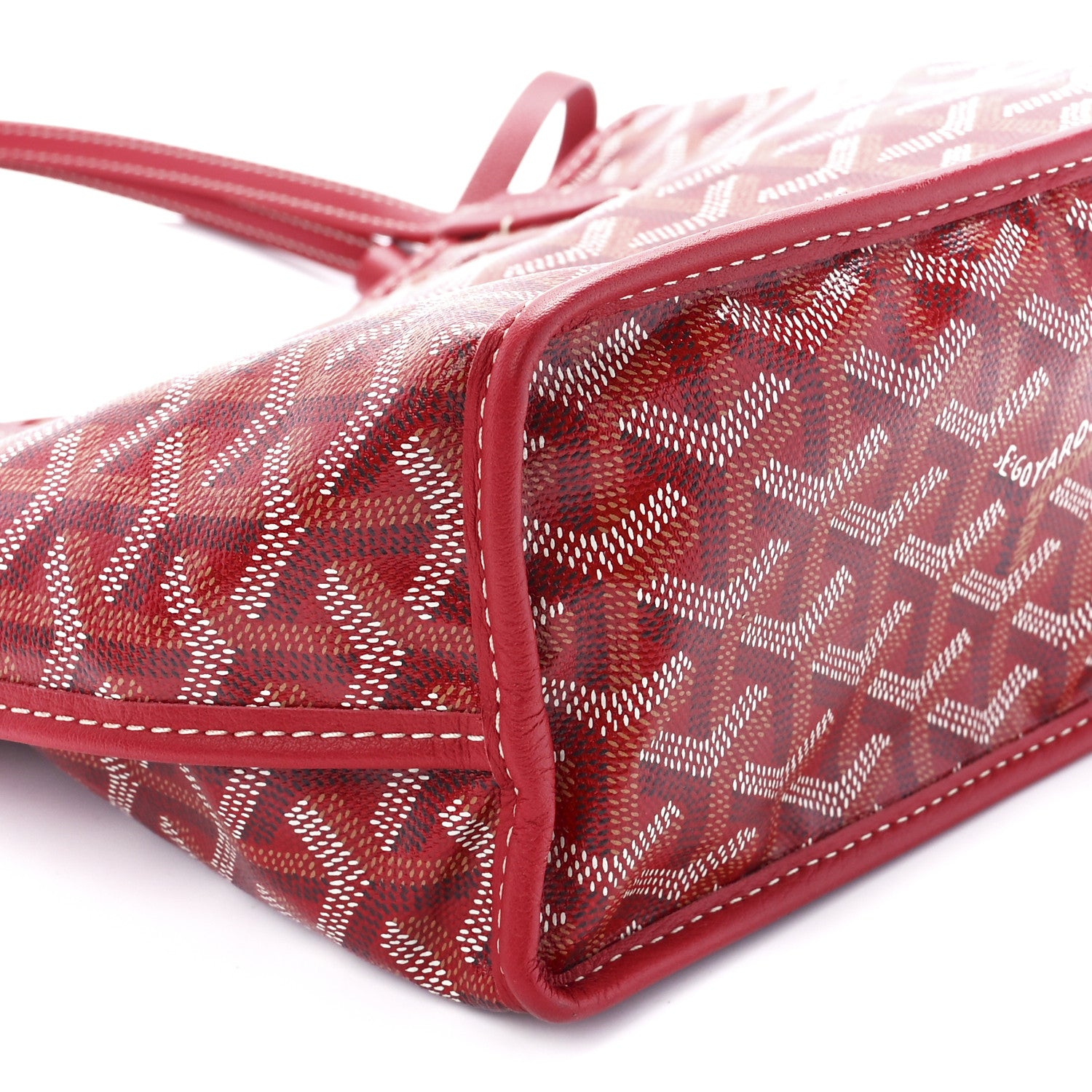 Goyard Goyardine Reversible Mini Anjou Red 12 of 21