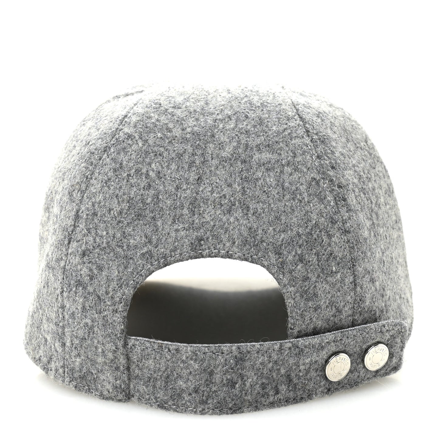 Wool Davis Varsity Cap Gris Clair