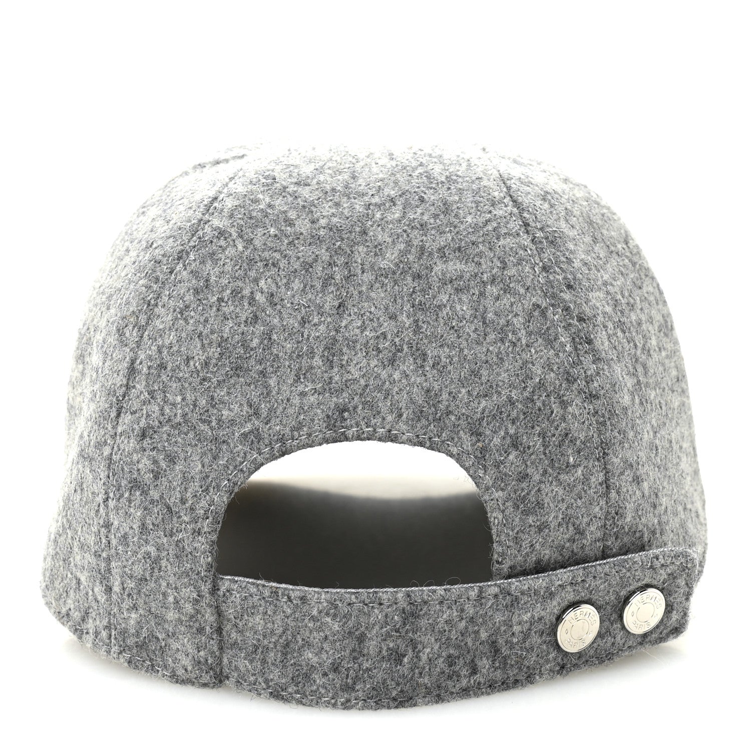 Hermes Wool Davis Varsity Cap Gris Clair 4 of 8