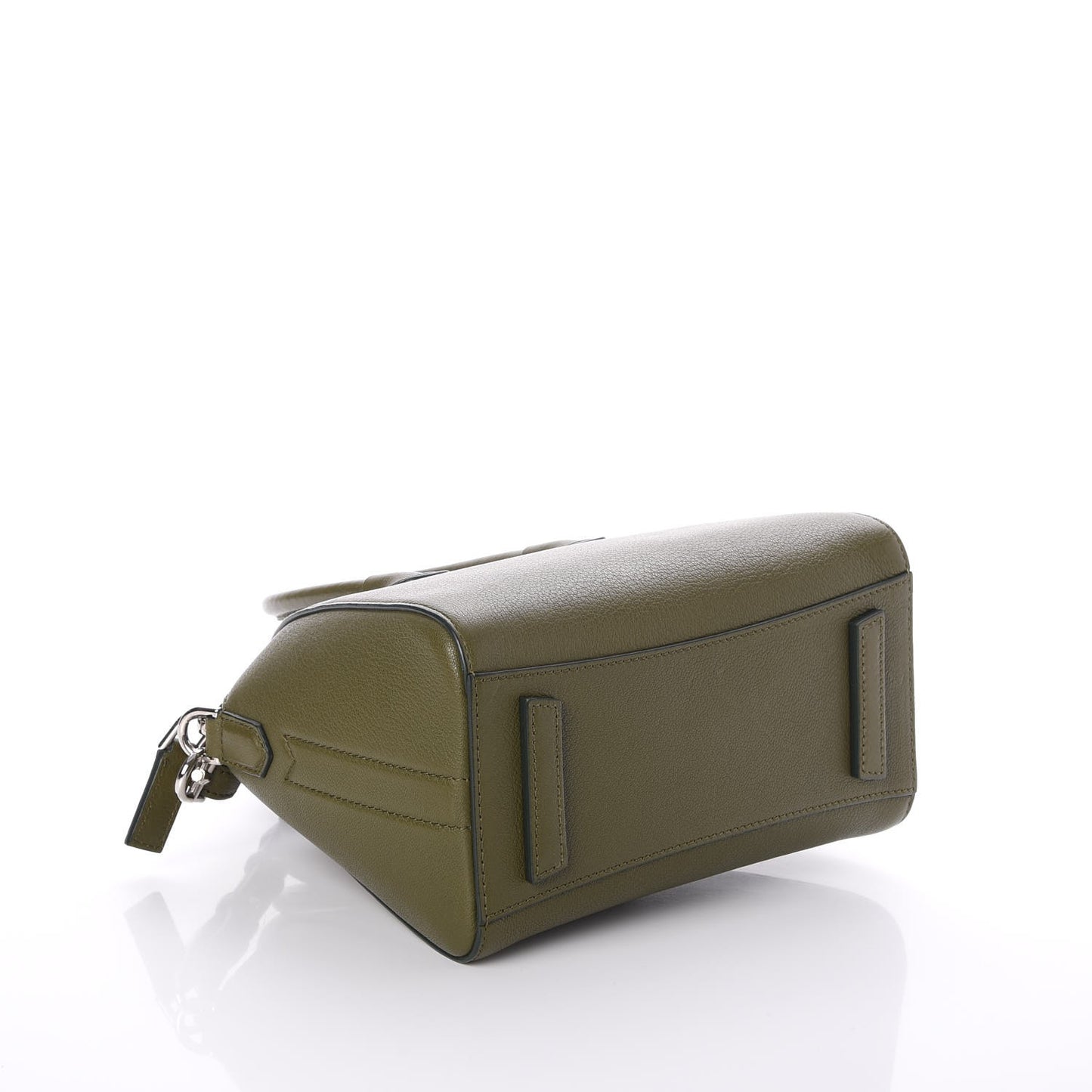 Sugar Goatskin Mini Antigona Khaki