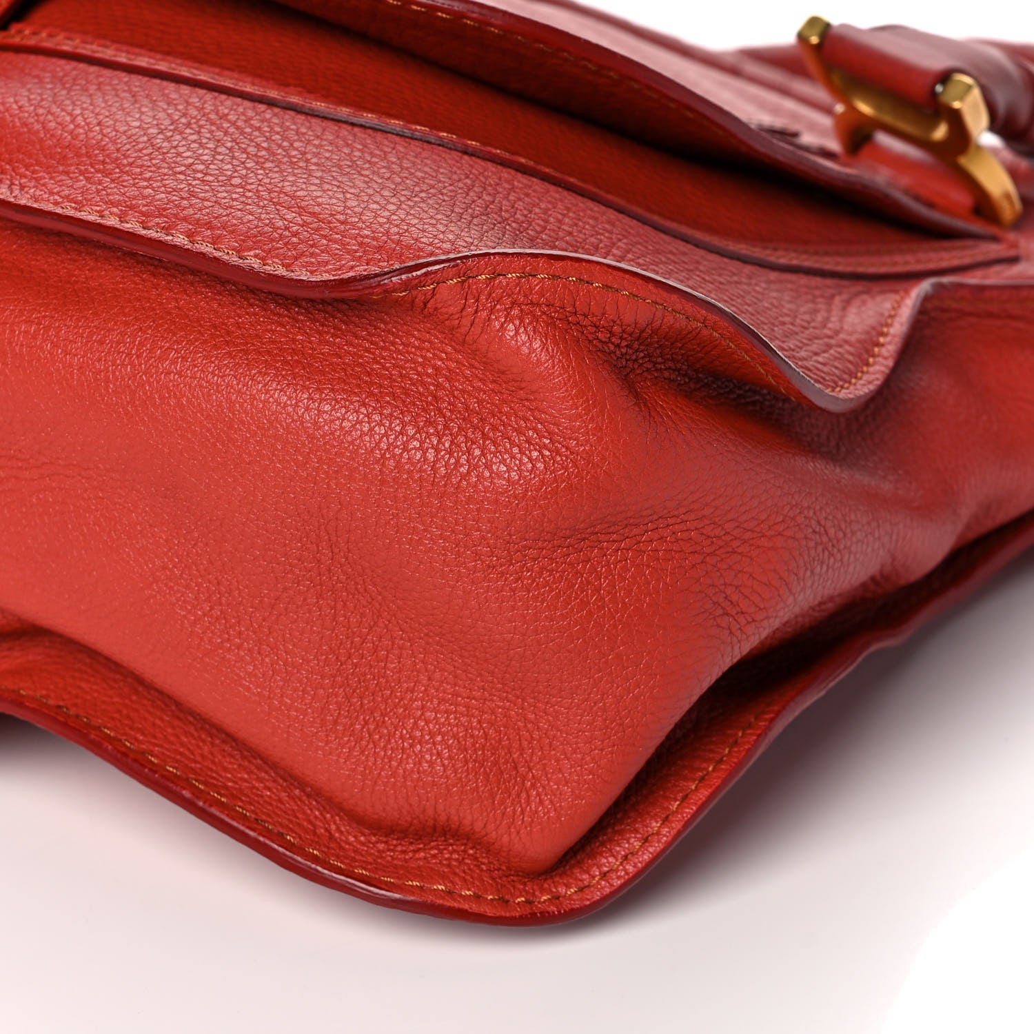 Chloe Calfskin Medium Marcie Satchel Maple Leaf 8 of 8