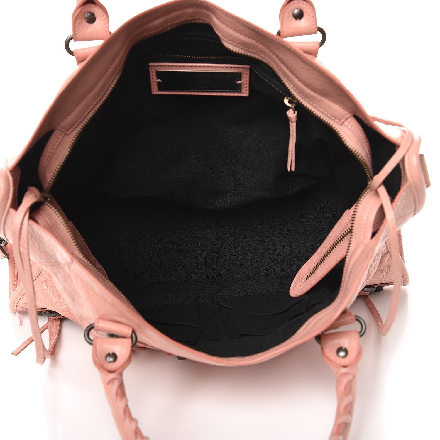 Balenciaga Agneau Classic Hardware City Rose Peche 5 of 12
