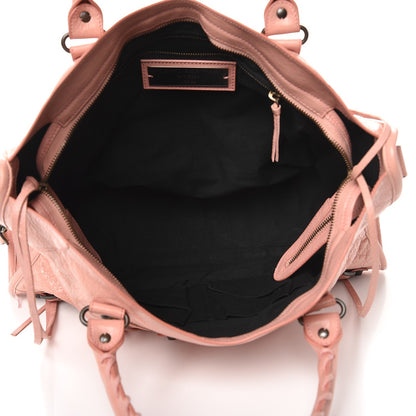 Balenciaga Agneau Classic Hardware City Rose Peche 5 of 12