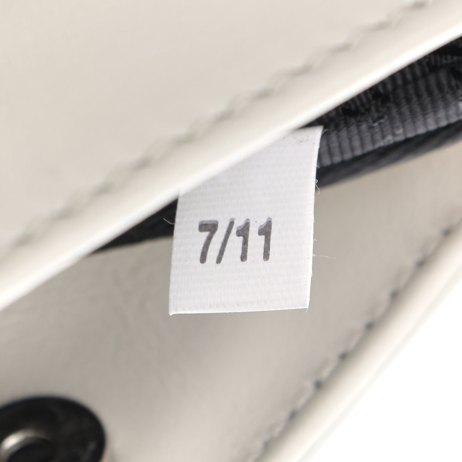 Prada Spazzolato Cleo Shoulder Bag White 7 of 9