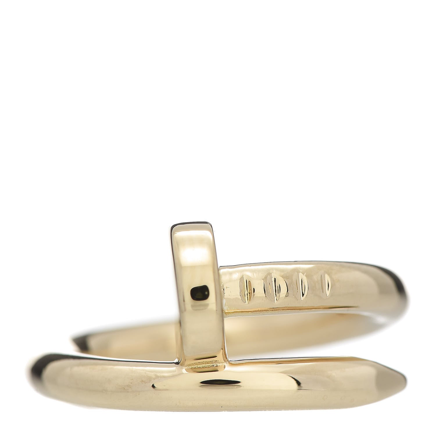 Cartier 18K Yellow Gold Juste Un Clou Ring 49 4.75 1 of 7