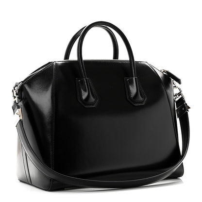 Givenchy Shiny Lord Calfskin Medium Antigona Black 3 of 10