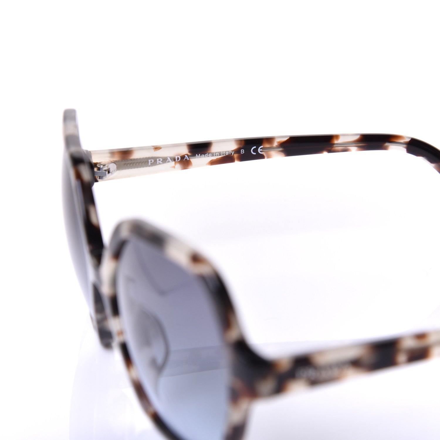 Prada Sunglasses SPR 06S Spotted Opal Brown 5 of 7