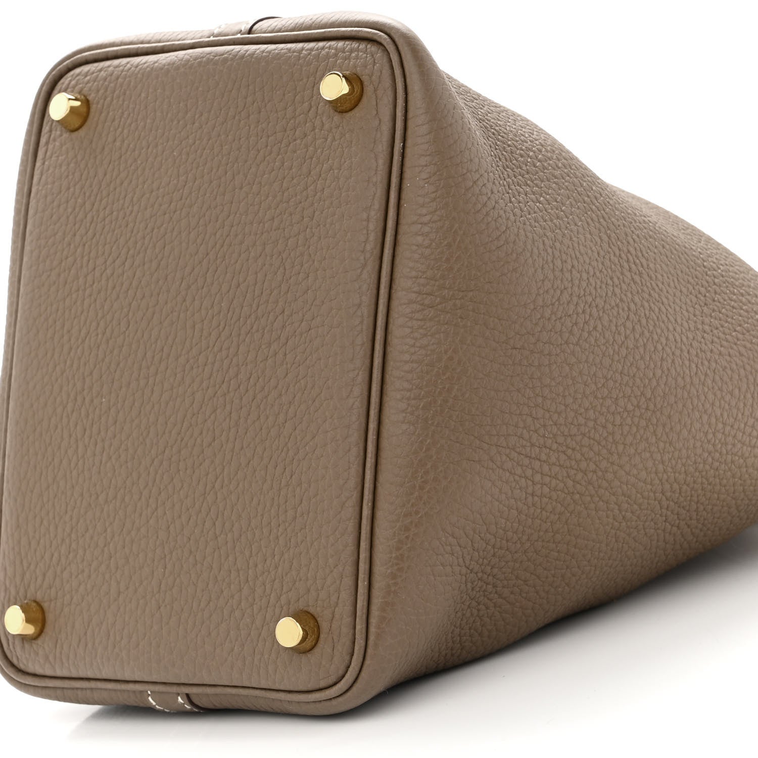 Hermes Taurillon Clemence Picotin Lock 18 PM Etoupe 10 of 10