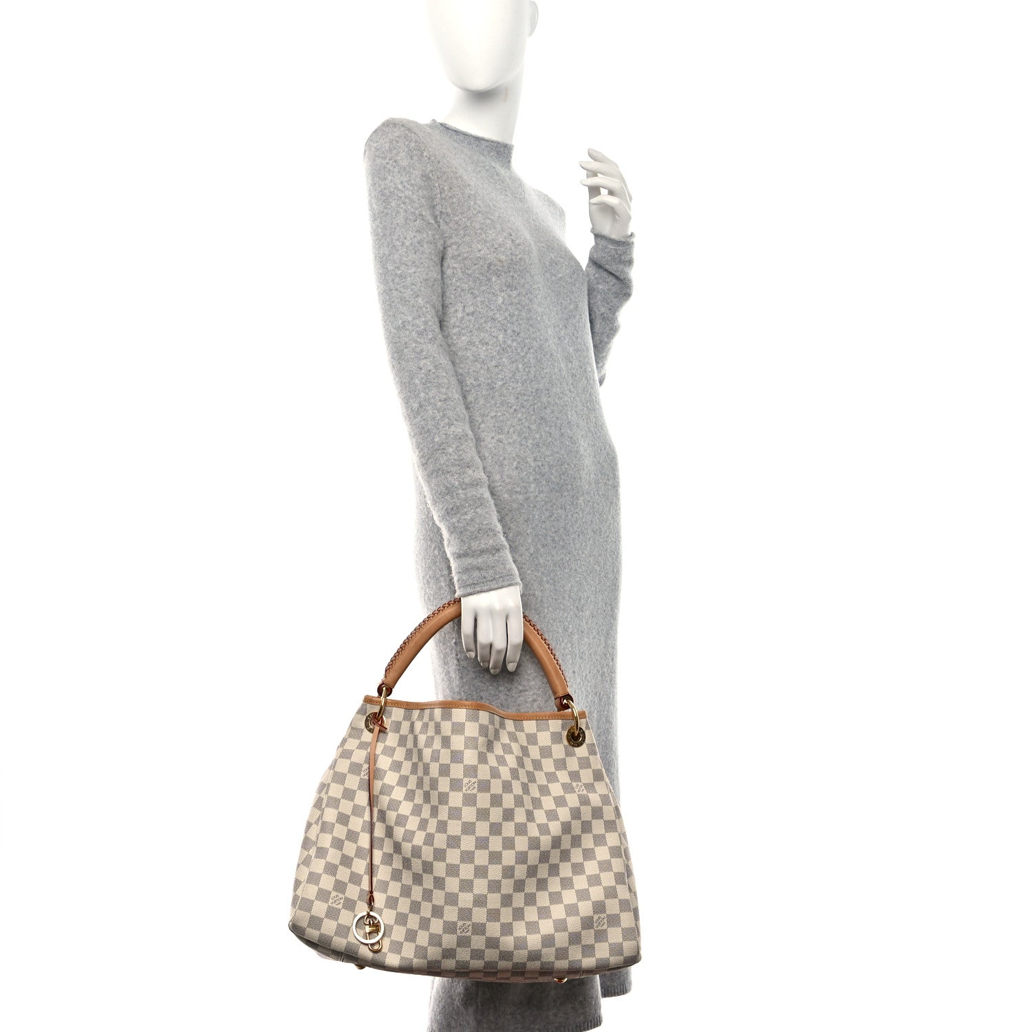Louis Vuitton Damier Azur Artsy MM 2 of 9