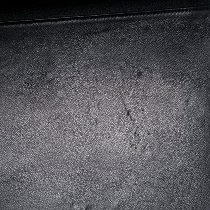 Celine Crocodile Embossed Calfskin Medium Phantom Luggage Navy Blue 12 of 25