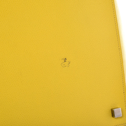 Celine Grained Calfskin Medium Phantom Luggage Yellow 11 of 12