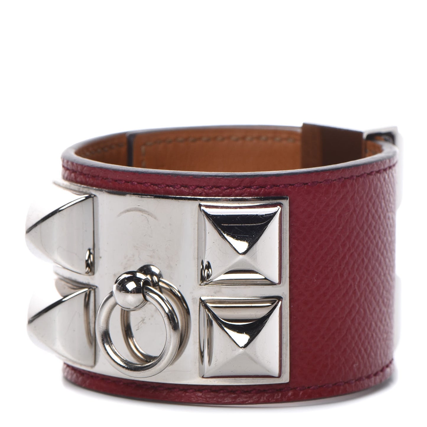 Epsom Collier de Chien CDC Bracelet S Rouge H
