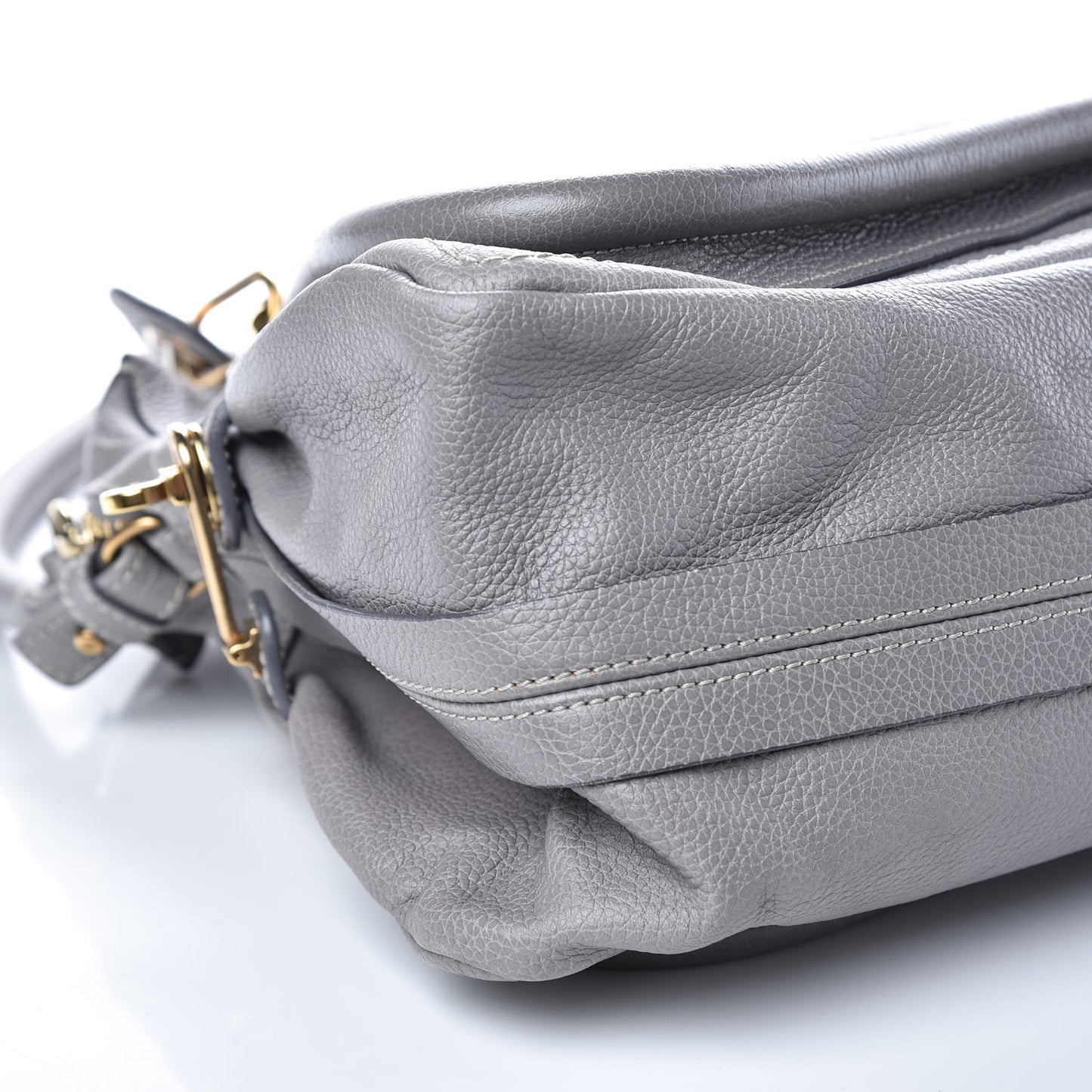 Calfskin Medium Paraty Cashmere Grey