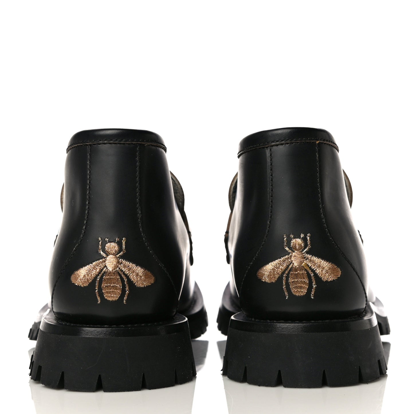 Cordovan Lux Mens Harald Horsebit Ankle Boots 8 Black