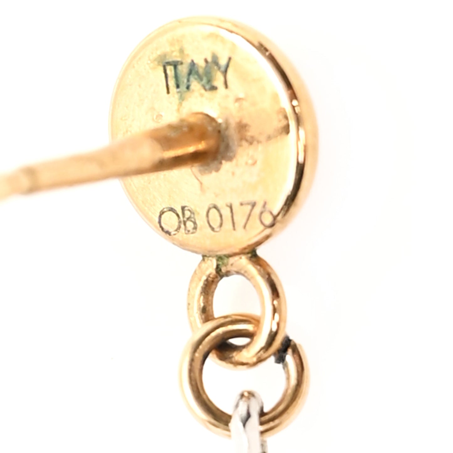 Logomania Earrings Gold