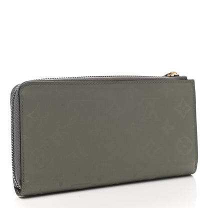 Louis Vuitton Monogram Titanium Long Wallet Cosmos 3 of 6