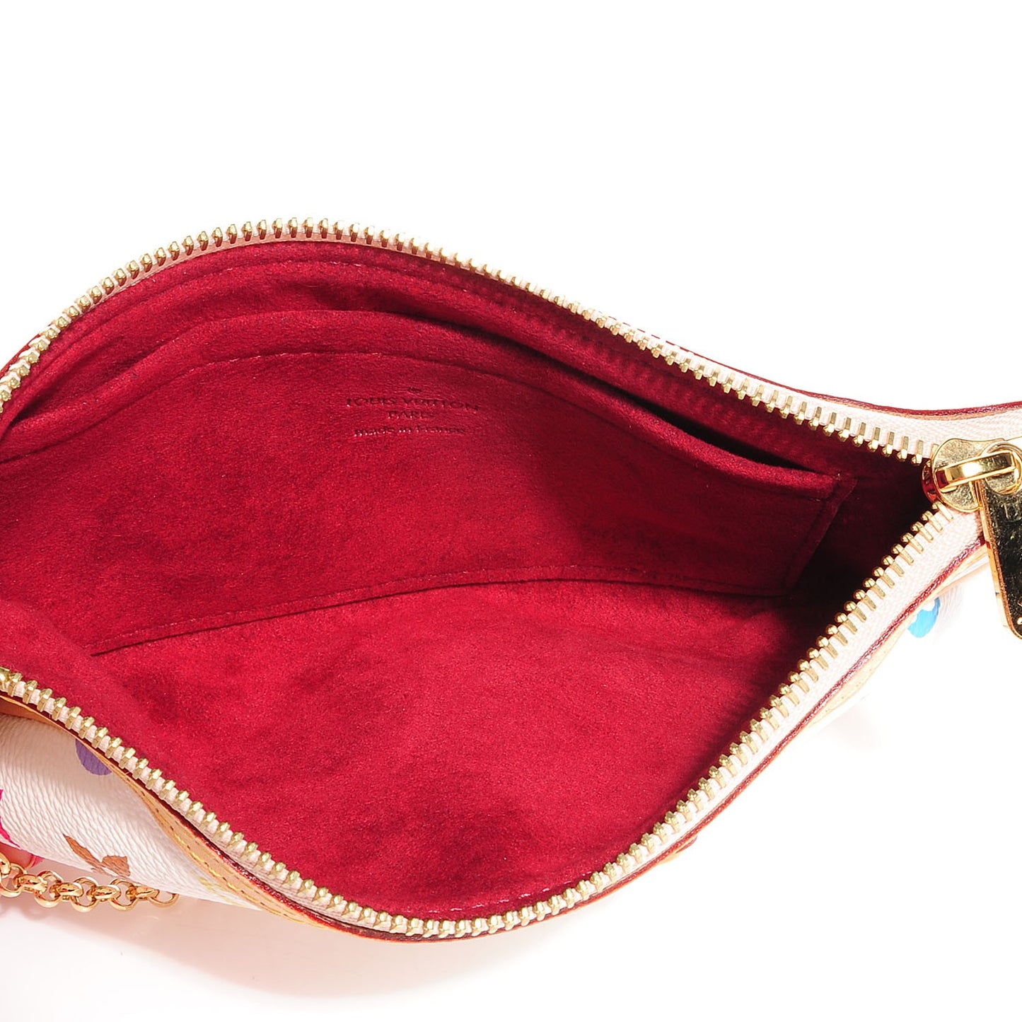 Monogram Multicolor Pochette Milla MM White