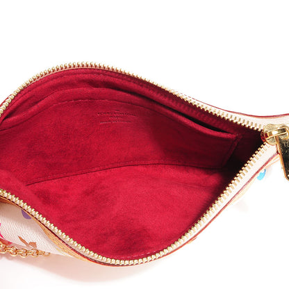 Louis Vuitton Monogram Multicolor Pochette Milla MM White 7 of 7