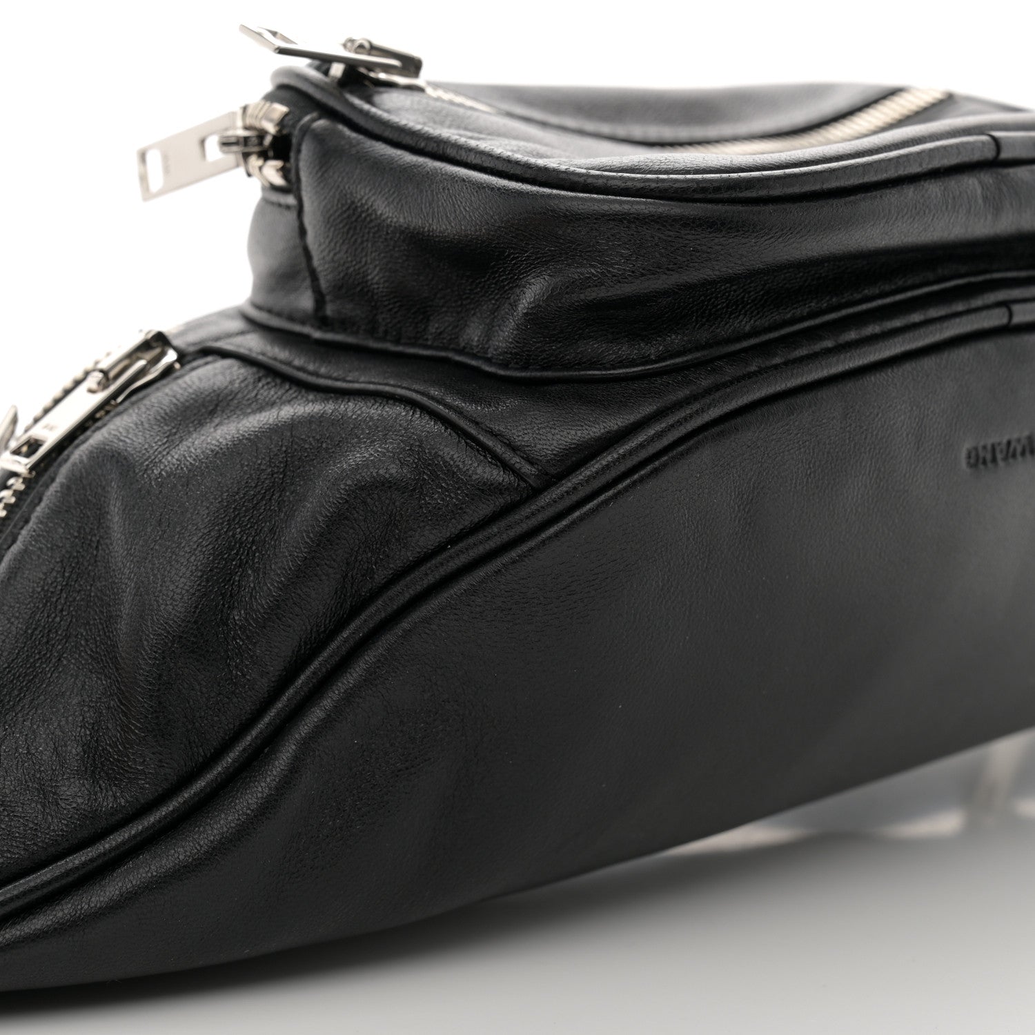 Alexander Wang Lambskin Attica Belt Bag Black 8 of 11