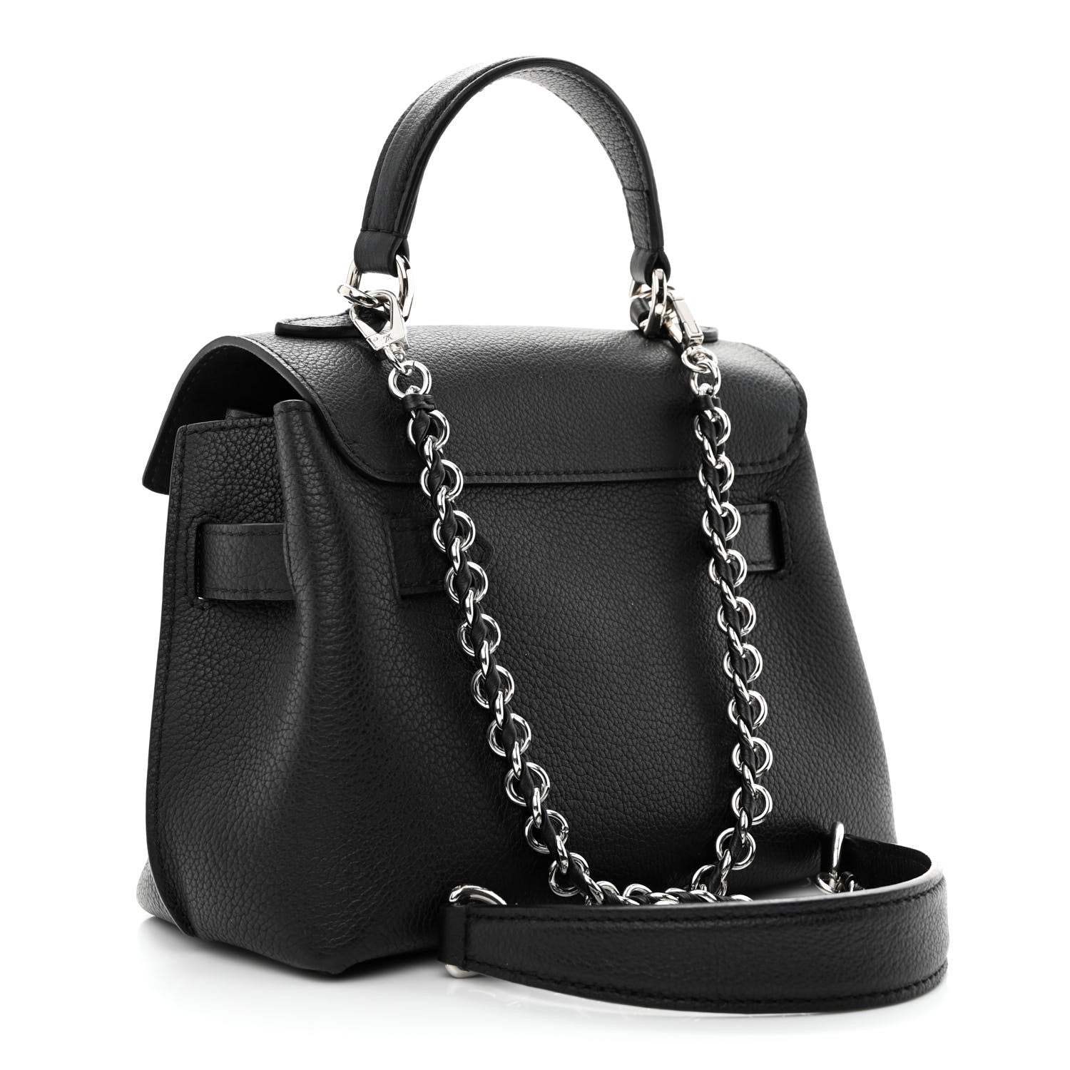 Louis Vuitton Soft Calfskin Mini Lockme Ever Black 3 of 10