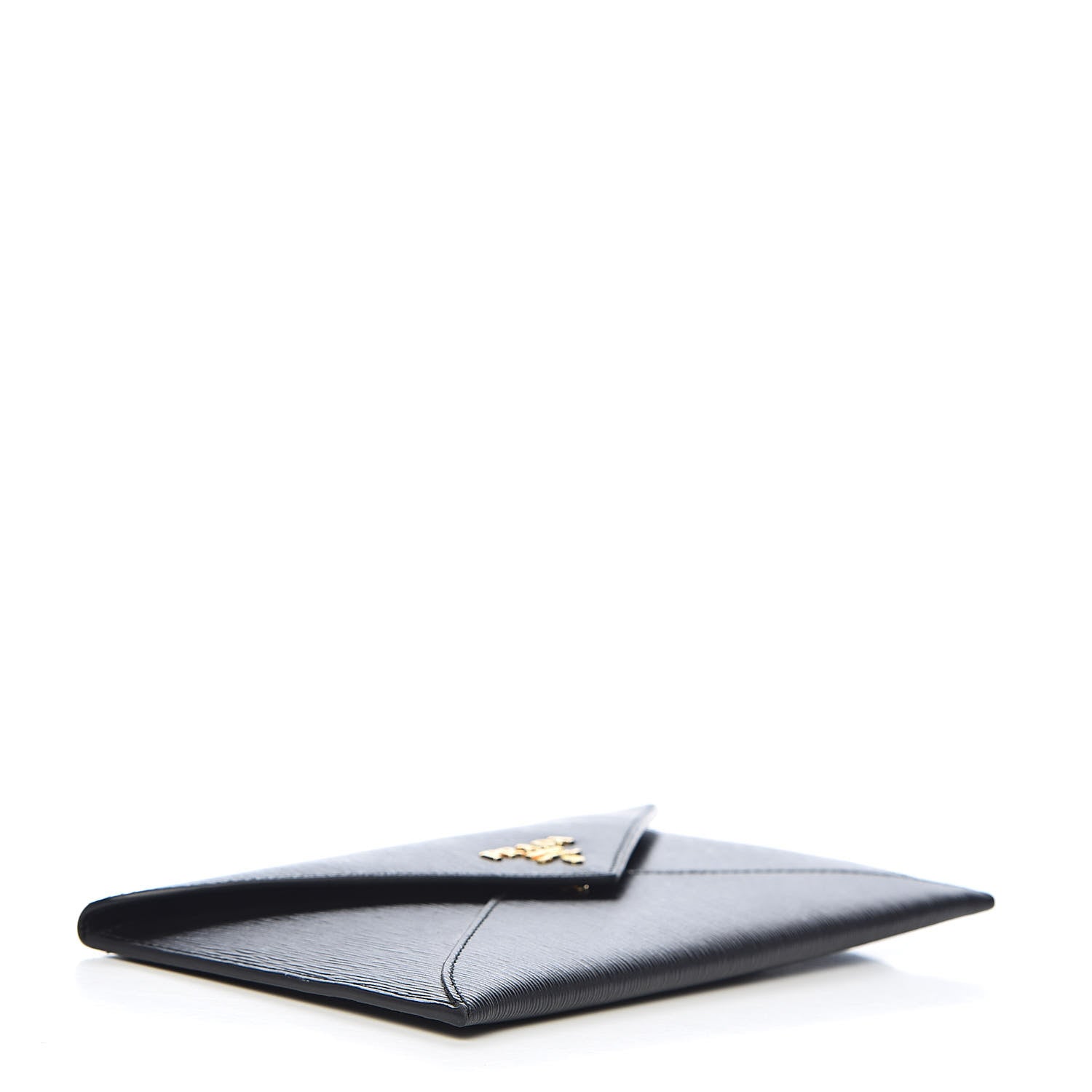 Prada Vitello Move Envelope Wallet Black 4 of 7