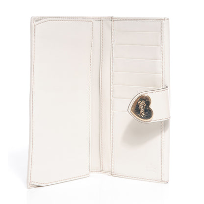 Gucci Monogram Heart Continental Wallet Off White 7 of 8