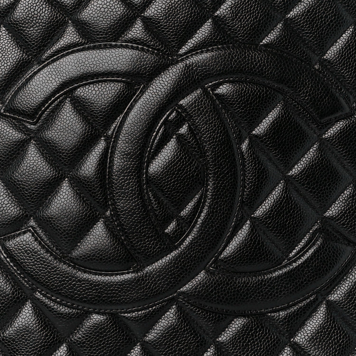 Chanel Caviar Quilted Medallion Tote Black 8 of 10
