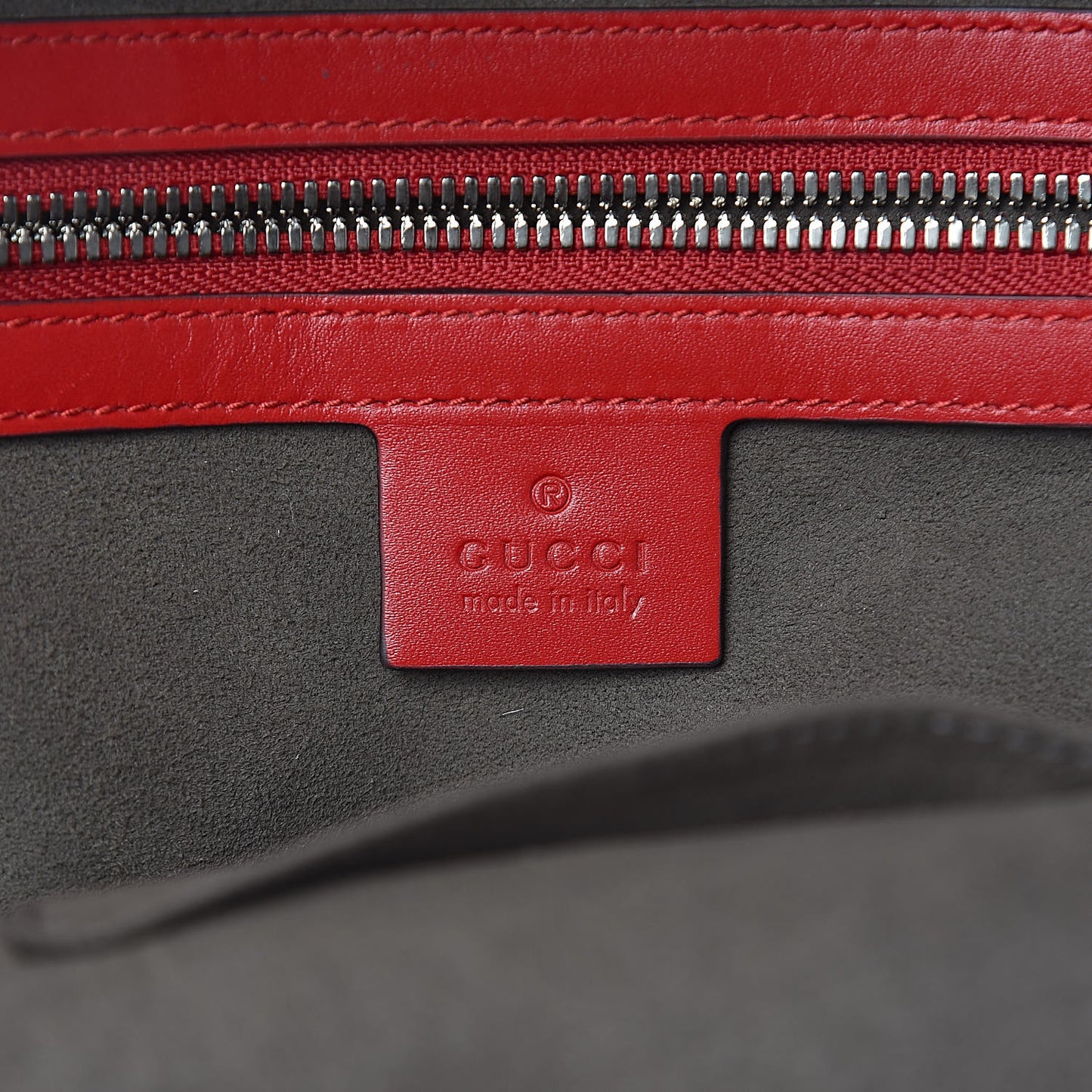 Guccissima Signature Small Day Backpack Hibiscus Red