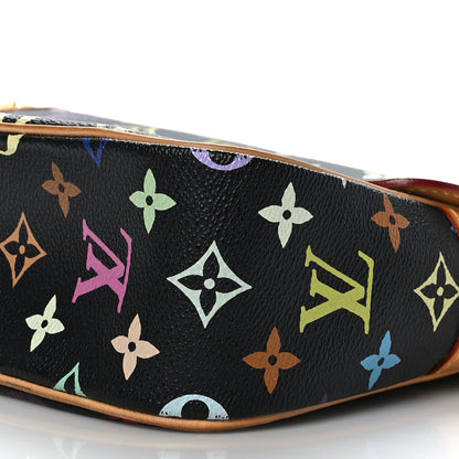 Louis Vuitton Monogram Multicolor Sologne Black 8 of 9