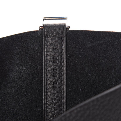 Hermes Taurillon Clemence Picotin Lock 22 MM Black 7 of 10