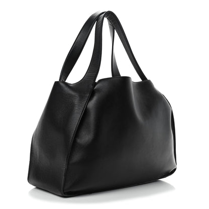Stella McCartney Eco Alter Nappa East West Perforated Tote Black 2 of 6