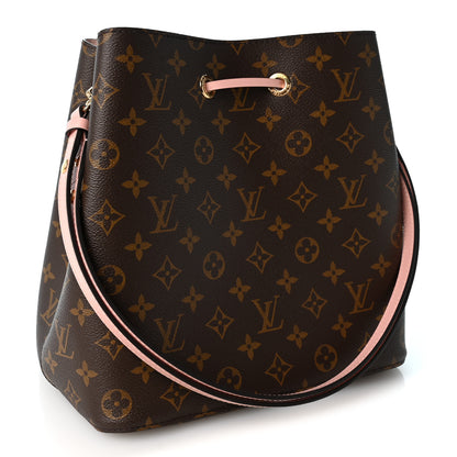 Louis Vuitton Monogram Neonoe MM Rose Poudre 3 of 9