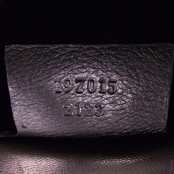 Gucci Alligator Hysteria Clutch Black 7 of 9