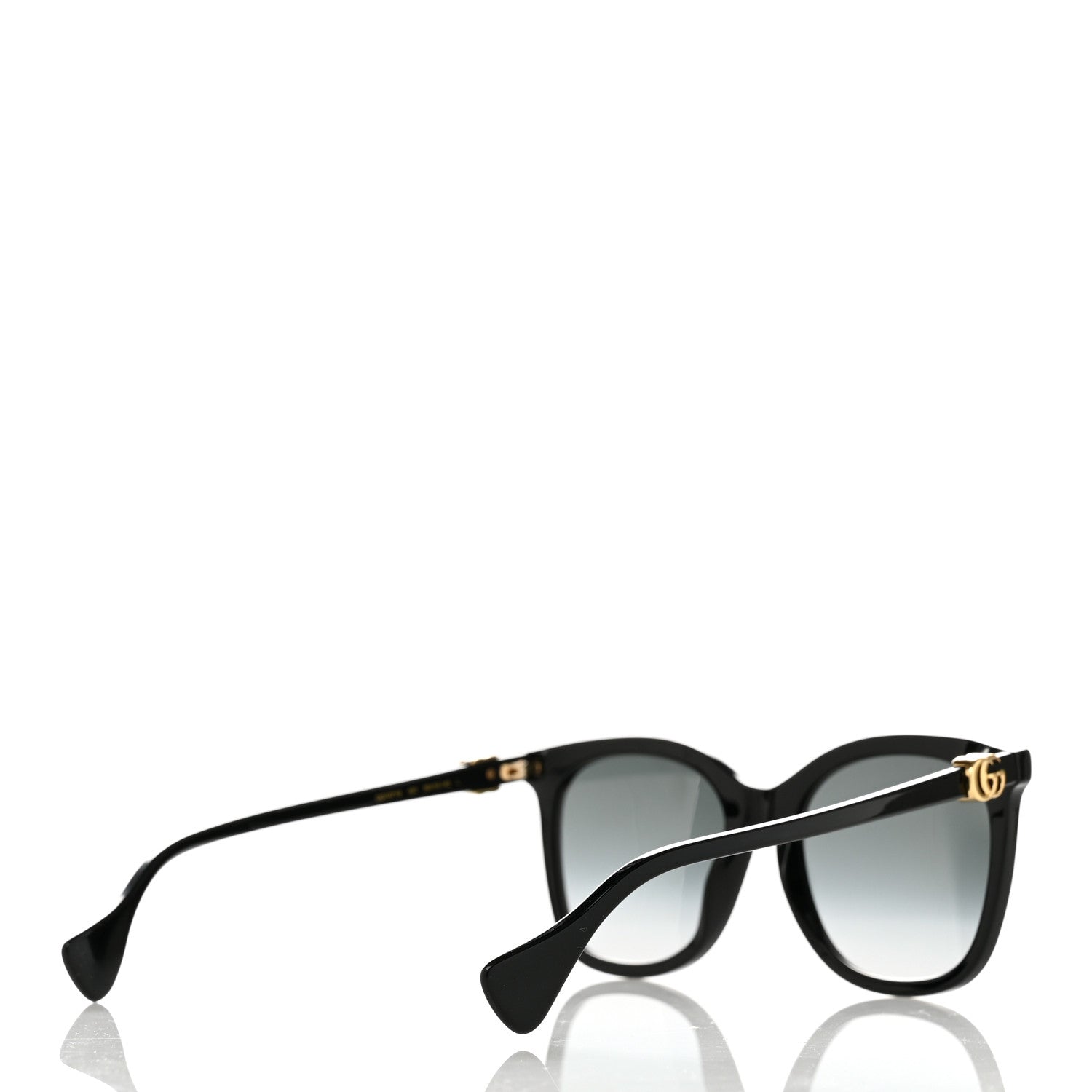 Gucci Acetate Round Sunglasses GG1071S Black 4 of 7