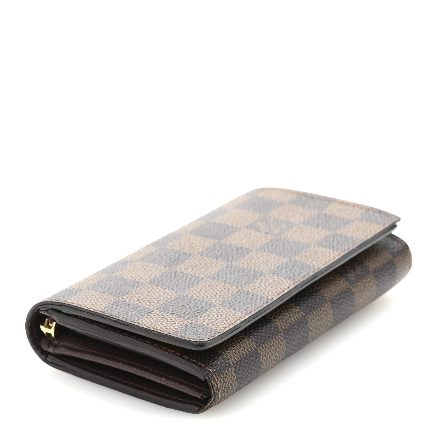 Louis Vuitton Damier Ebene Porte-Monnaie Billets Tresor Wallet 4 of 12