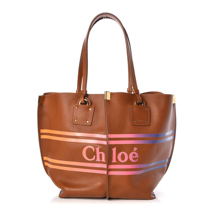 Chloe Smooth Calfskin Medium Vick Tote Caramel 1 of 11