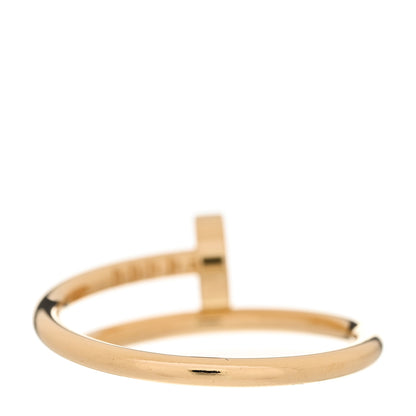 Cartier 18K Yellow Gold Small Juste Un Clou Ring 53 6.25 3 of 6