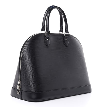 Louis Vuitton Epi Alma GM Black 3 of 10