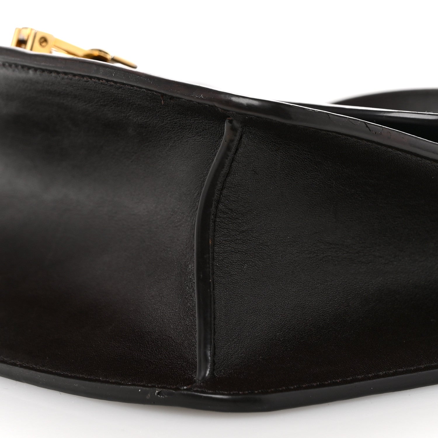 The Row Sleek Calfskin The Sofia 8.75 Crossbody Dark Brown 9 of 11