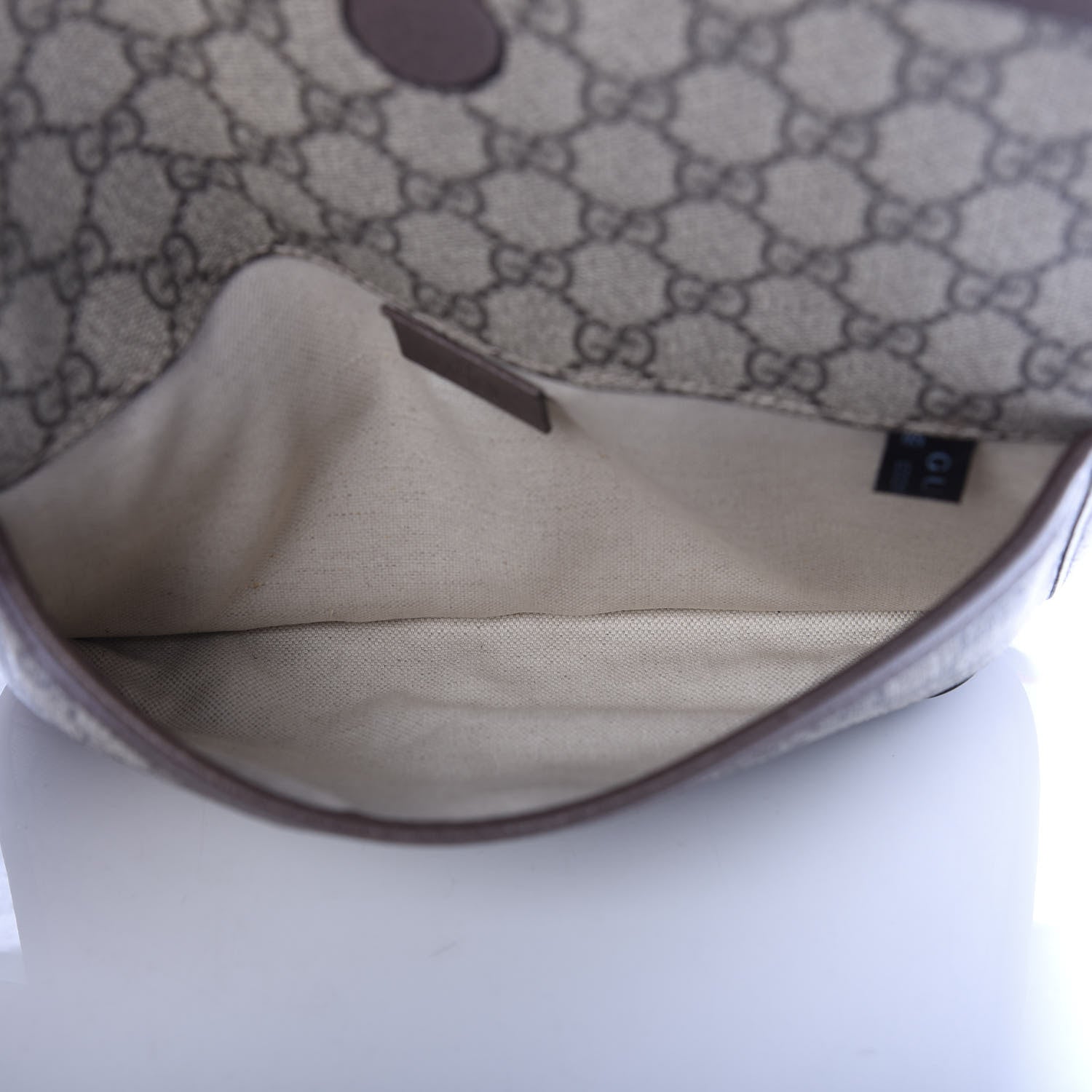 Gucci GG Supreme Monogram Neo Vintage Web Belt Bag Brown 5 of 11