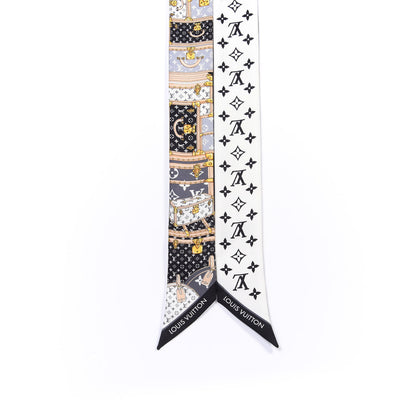 Louis Vuitton Silk Monogram Let's Go BB Bandeau Black 2 of 3