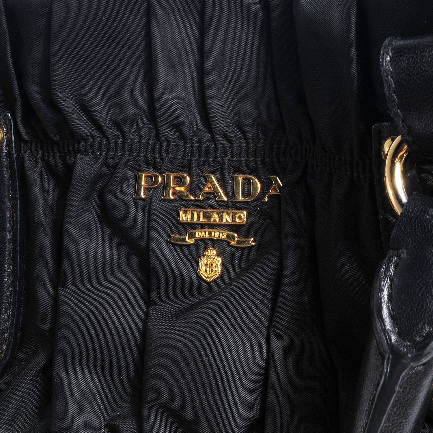 Prada Tessuto Nylon Gaufre Tote Nero Black 5 of 9