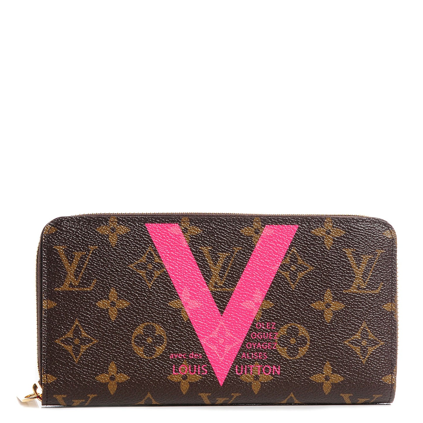 Monogram V Zippy Wallet Grenade