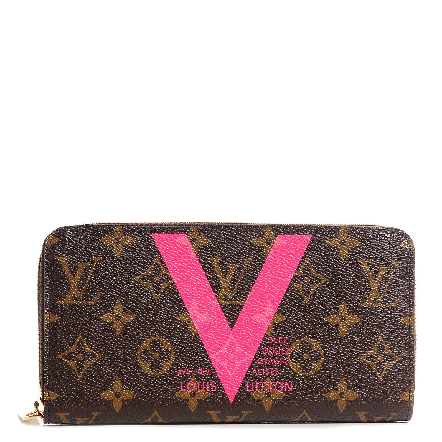 Louis Vuitton Monogram V Zippy Wallet Grenade 1 of 8