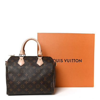 Louis Vuitton Monogram Speedy Bandouliere 25 10 of 10