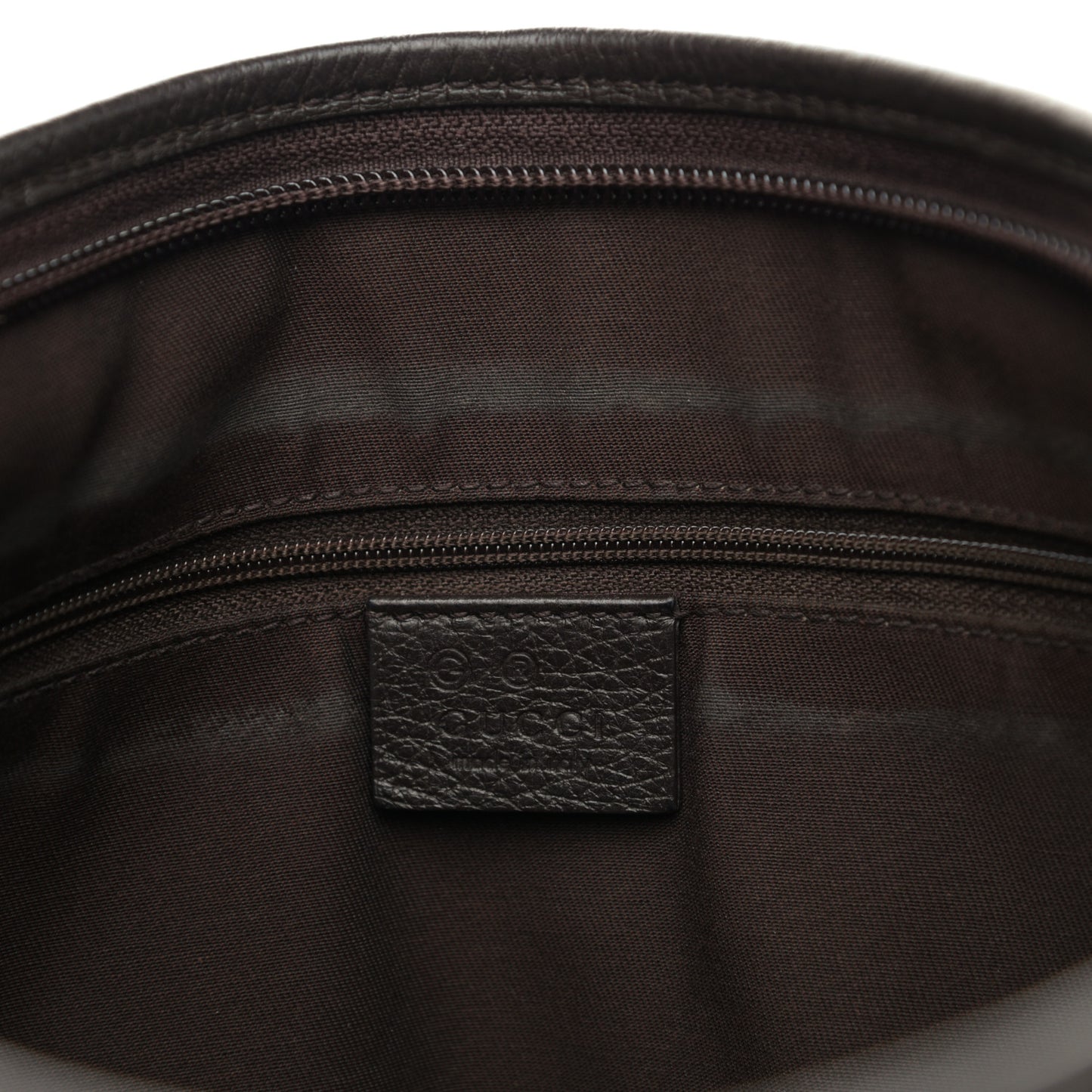 Nylon Monogram Abbey Messenger Bag Dark Brown